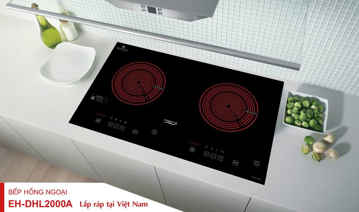 bep hong ngoai Chef's EH-DHL2000A